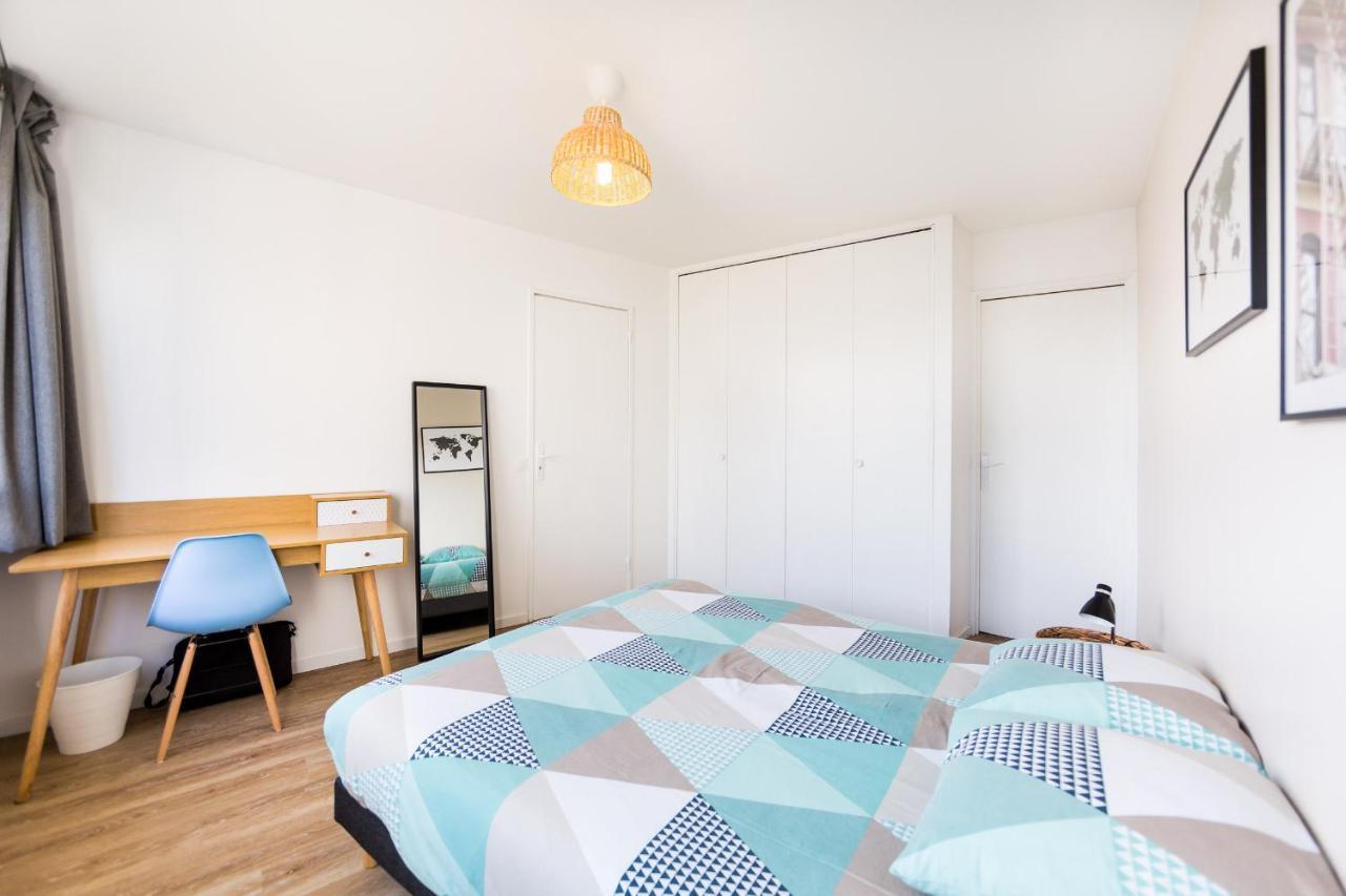 Splendide Appartement Rennes Centre + Parking Esterno foto